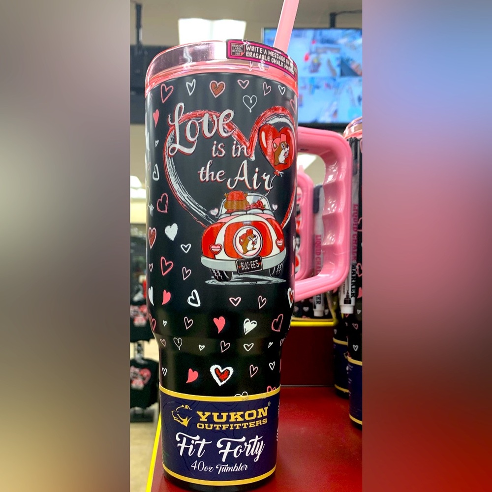 2025 Bucees Valentines Day Tumbler